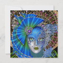 Invitación al Mardi Gras de Masquerade