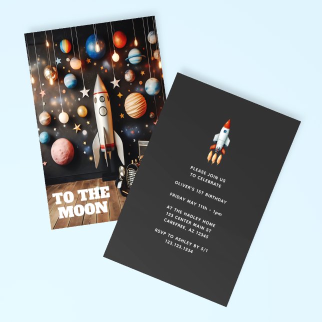 Invitación Al Mes 1er Cumpleaños (Subido por el creador)