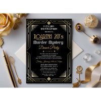 Invitación al misterio de asesinato de los felices