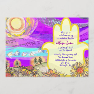 Invitación al Musical Hemsa Bar Bat Mitzvah
