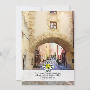 invitación al Oktoberfest con tablilla