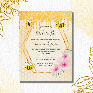 Invitación al oro de las abejas torpes