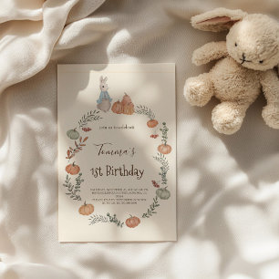 Invitación al otoño de Peter Rabbit