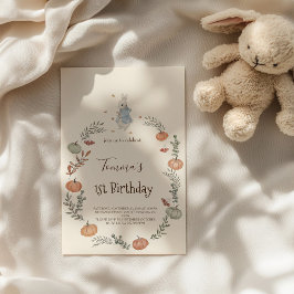 Invitación al otoño de Peter Rabbit