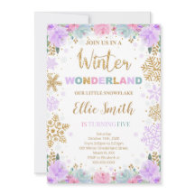 Invitación al País de las Maravillas de Invierno