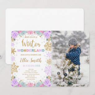 Invitación al País de las Maravillas de Invierno c