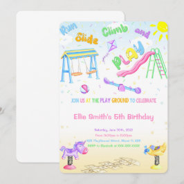 Invitación al Parque Infantil