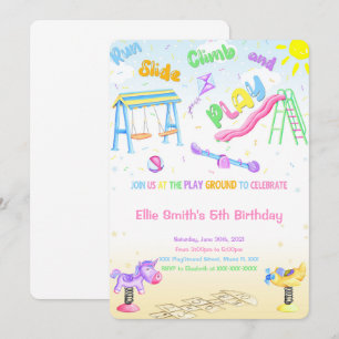 Invitación al Parque Infantil