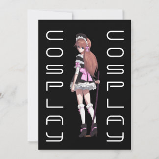 Invitación al partido Cosplay