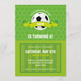 Invitación al partido de fútbol