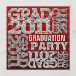 Invitación al Partido de Graduación 2011 Rojo 1