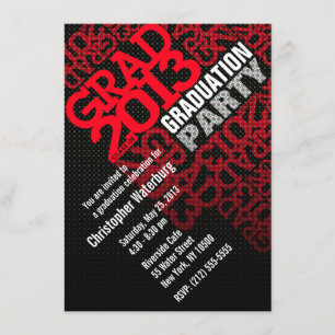 Invitación al Partido de Graduación 2013 Rojo 9