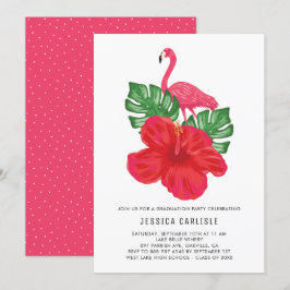 Invitación al partido de graduación Hibiscus and F