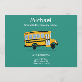 Invitación al partido de graduación infantil - Edi