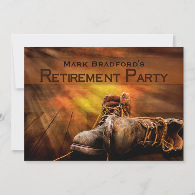 Invitación al Partido de Jubilación, Viejos Boots  (Anverso)
