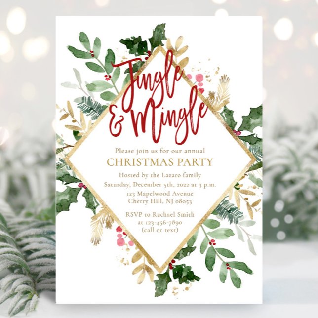 Invitación al partido de los Navidades Jingle y Mi (Subido por el creador)
