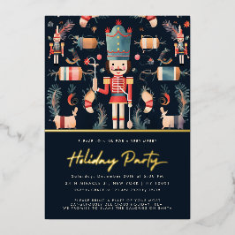 Invitación al Partido de los Navidades Nutcracker