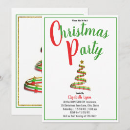 Invitación al Partido de los Navidades Oro, Rojo y