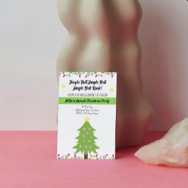 Invitación al partido de Navidades festivos