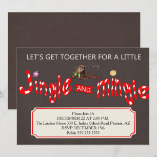 Invitación al partido de Navidades Jingle y Mingle