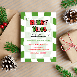 Invitación al partido de Navidades Merry Vibes Gro