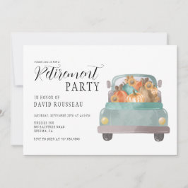 Invitación al partido de retiro de otoño