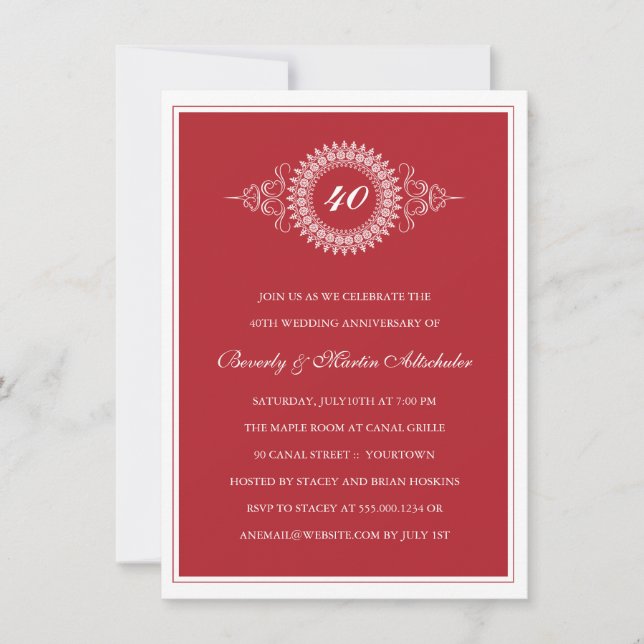 Invitación al Partido del Aniversario de Medallón (Anverso)