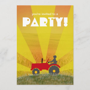 Invitación al Partido del Tractor Verde o Rojo: El