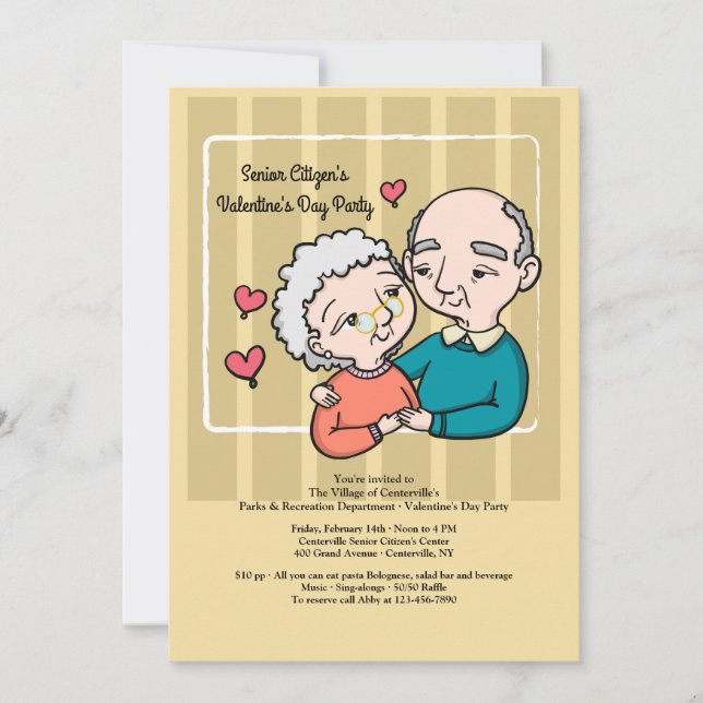 Invitación al partido El día de San Valentín de la (Anverso)