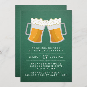Invitación al partido irlandés del Día de San Patr