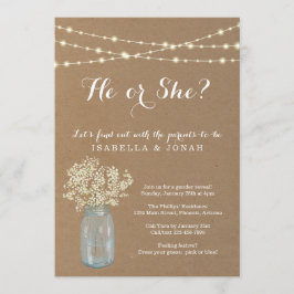 Invitación al partido Revelación de Género - Kraft