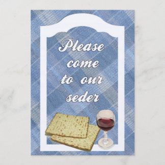 Invitación al Passover Seder