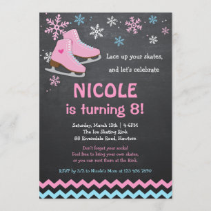 Invitación al patinaje sobre hielo/Patinaje sobre