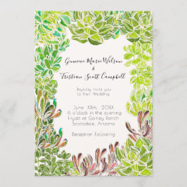 Invitación al Personalizable de Boda con temas del