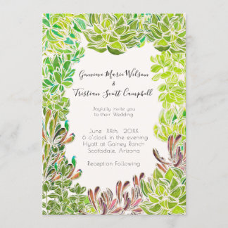 Invitación al Personalizable de Boda con temas del