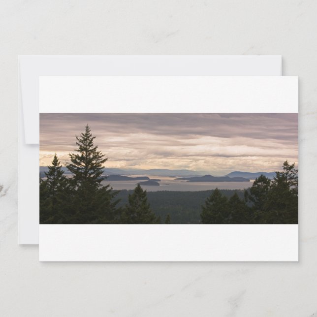 Invitación al personalizable: Islas San Juan Pano (Anverso)