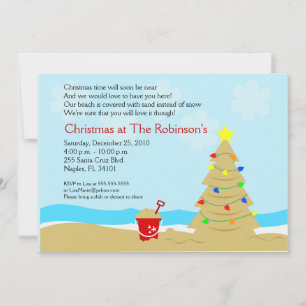 Invitación al Personalizado del Castillo Beach Chr