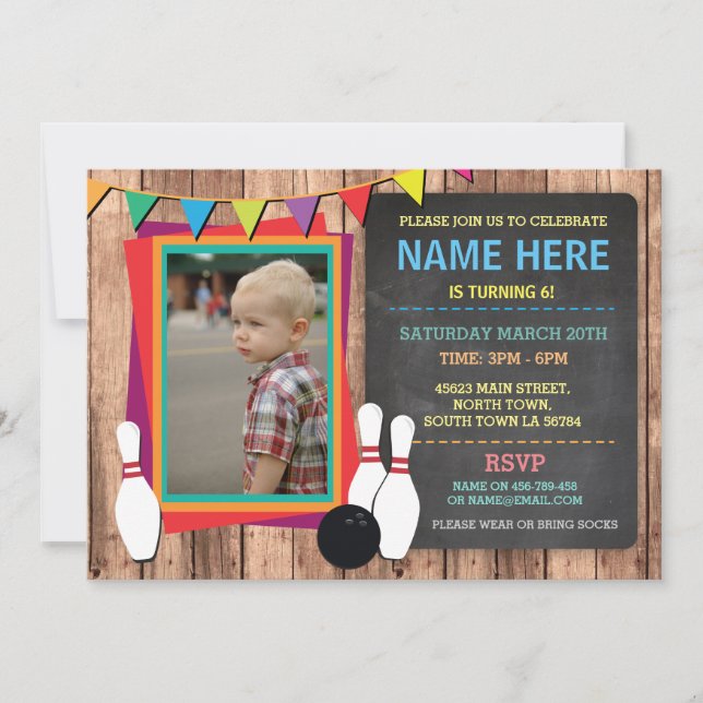 Invitación al picoteo de Bowl (Anverso)