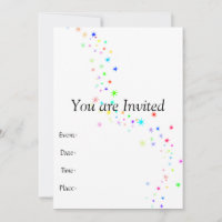 Invitación al polvo de hadas