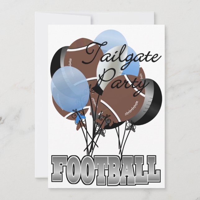 Invitación al portón trasero del Fiesta de fútbol  (Anverso)