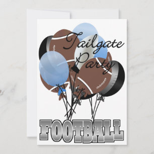 Invitación al portón trasero del Fiesta de fútbol 