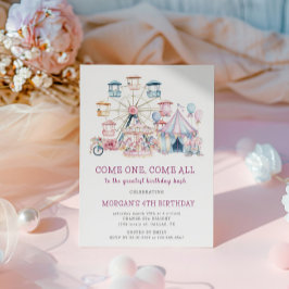 Invitación al presupuesto por cumpleaños de Cute d