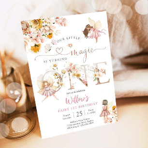 Invitación al Primer Cumpleaños de Hada