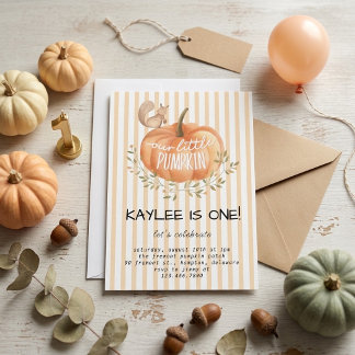 Invitación al Primer Cumpleaños de Nuestra Pequeña