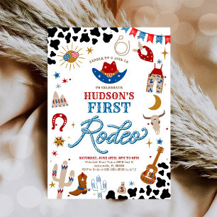 Invitación al Primer Cumpleaños de Rodeo