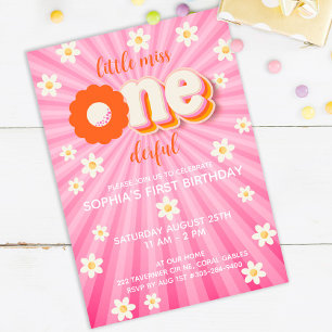 Invitación al primer cumpleaños de Wild One Boho D