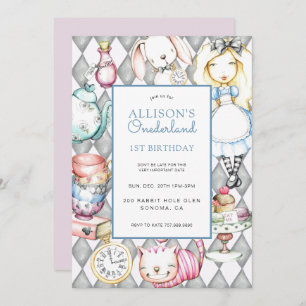 Invitación al primer cumpleaños del Chica ONEderla