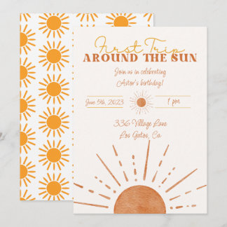 Invitación al primer viaje alrededor del sol
