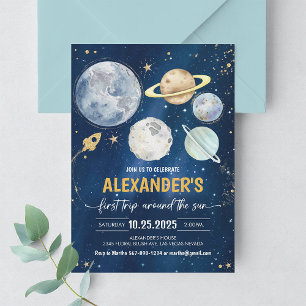 Invitación al Primer Viaje Alrededor del Sol en el