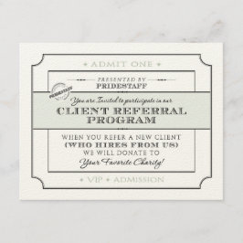 Invitación al programa de referencia de cliente